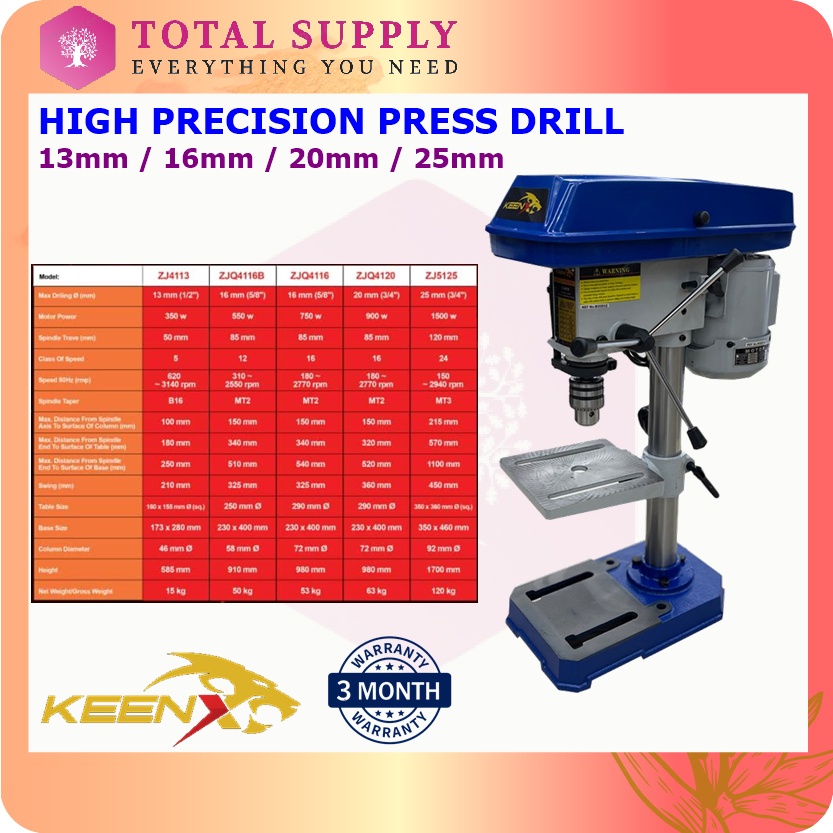 Zj4113 deals drill press