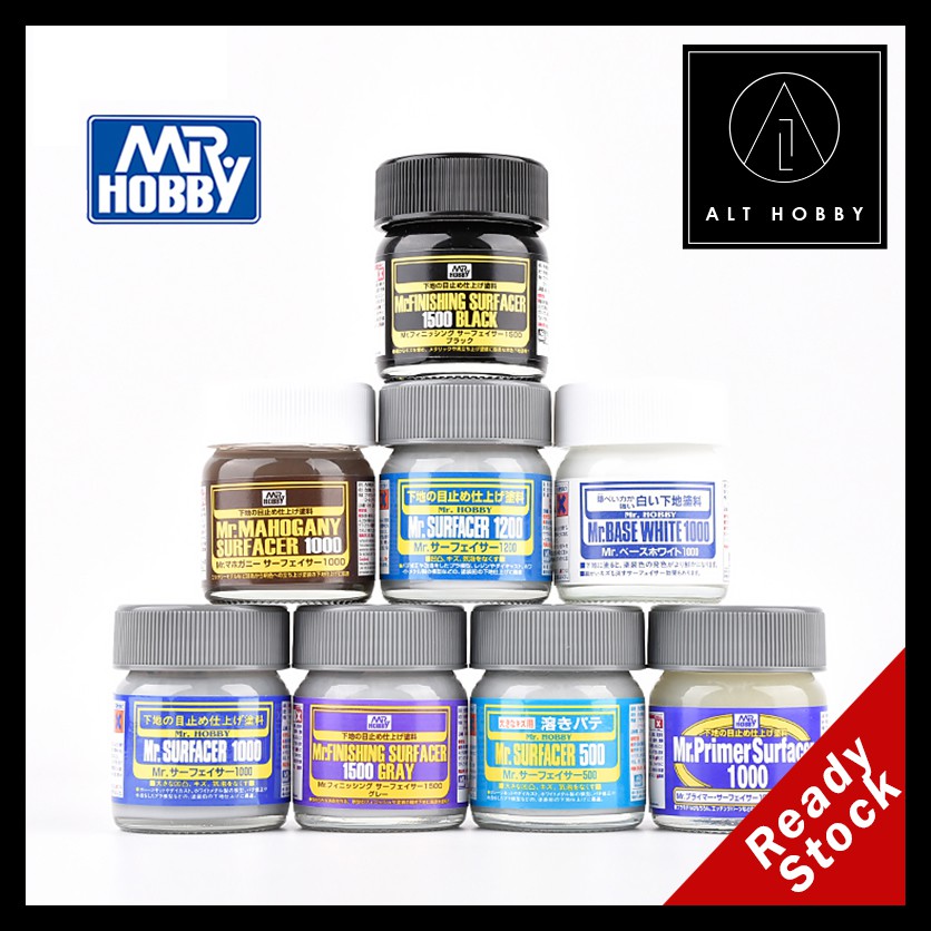 Mr. Hobby SF289 Mr. Finishing Surfacer 1500 Gray 40ml Primer - Foto 8