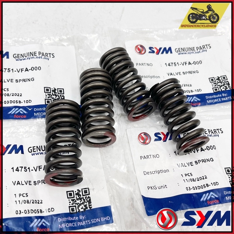 [100% ORI] SYM VF3 VF3i LE PRO [ ABS ] VALVE SPRING ORIGINAL 14751-VFA ...