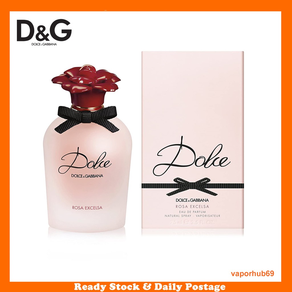Dolce Rosa Excelsa Eau de Parfum by Dolce Gabbana 75ml for Women Shopee Malaysia