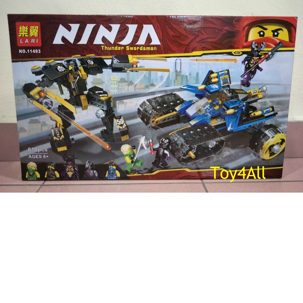 NINJAGO THUNDER RAIDER 71699 LEGO COMPATIBLE BUILDING BLOCK