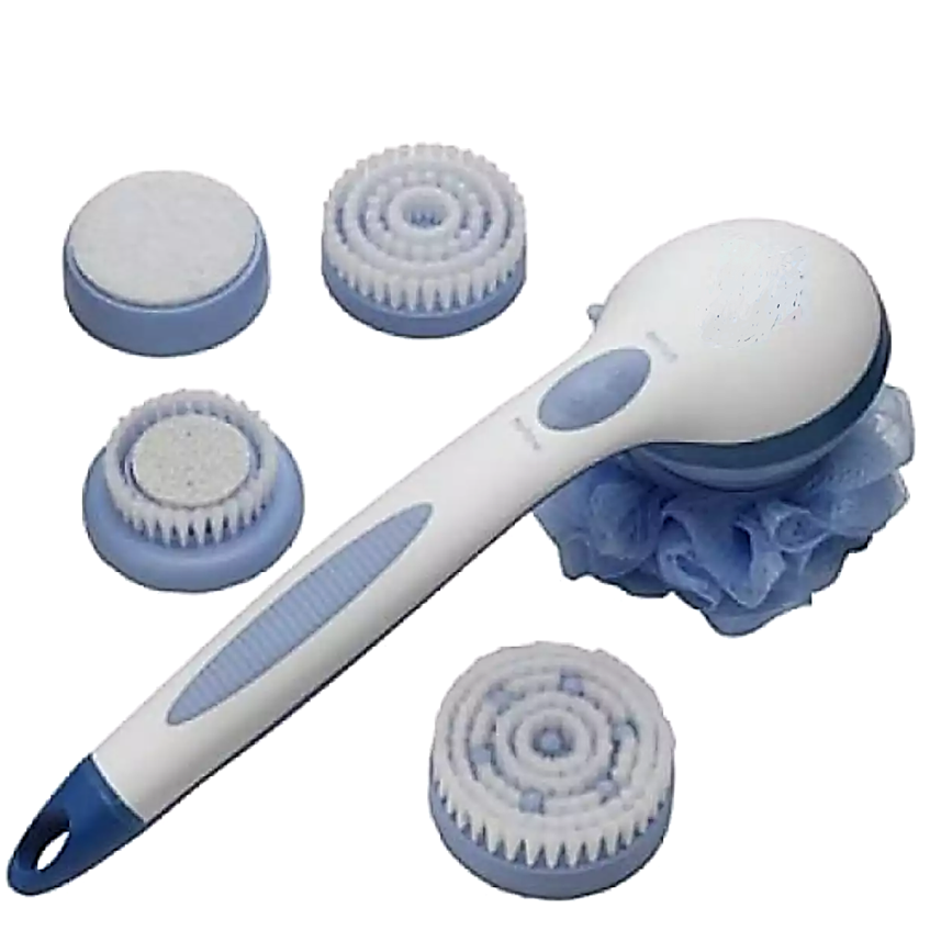 GT MEDIC 5 in 1 Electric Bath Spin SPA Massage Shower Brush Cleaning