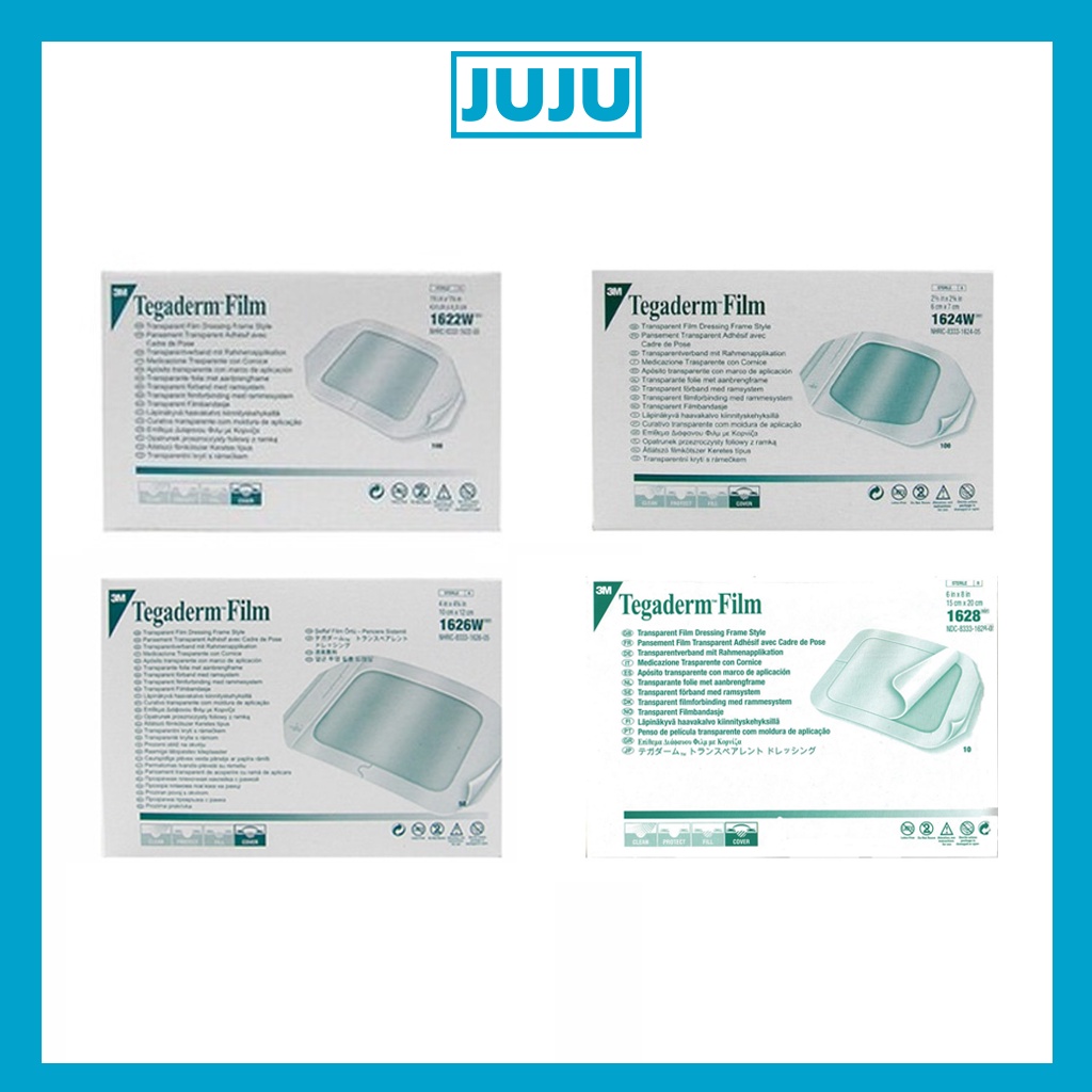 3M / BandAid Tegaderm Film 1622W / 1624W / 1626W / 1628W Shopee Malaysia