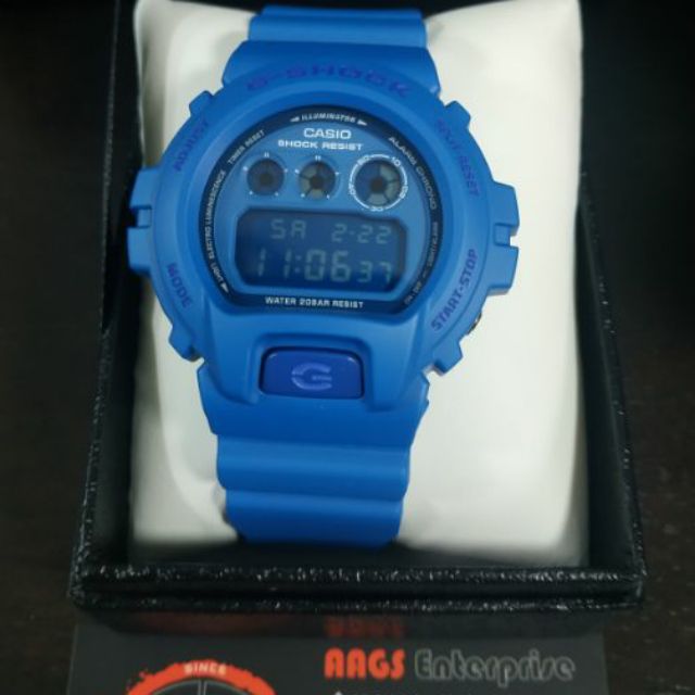 GShock Original New Assemble DW6900 MM2 Smurf Shopee Malaysia