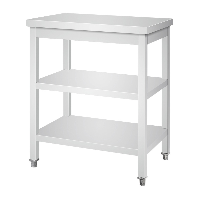 2 Tier 3 Tier Stainless Steel Kitchen Working Table Storage Rack Heavy