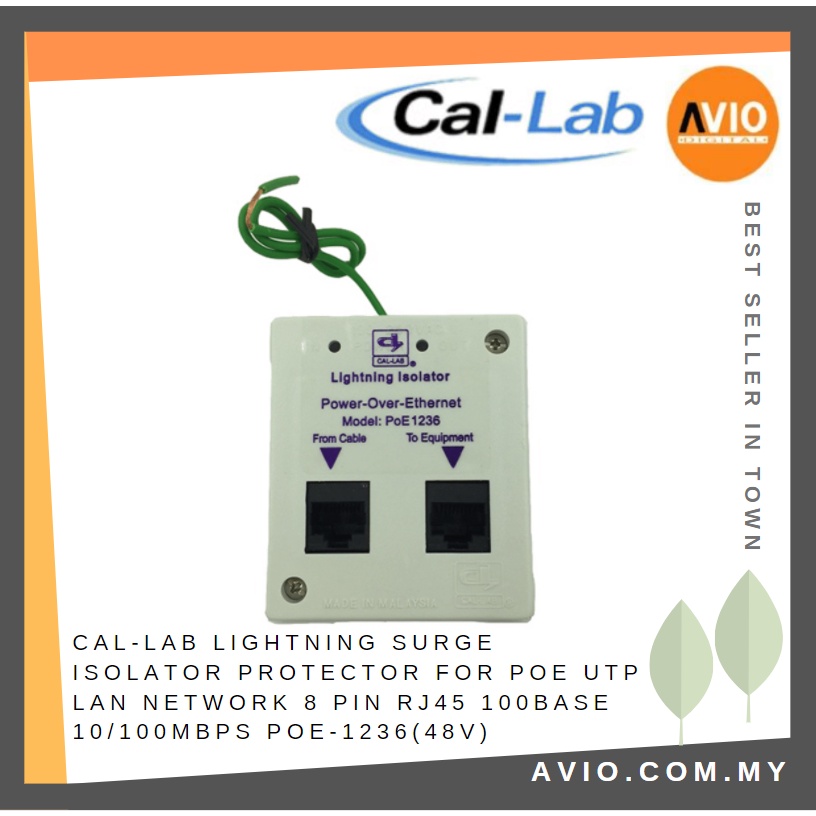 CALLAB Callab Lightning Surge Isolator Protector For POE UTP LAN IP