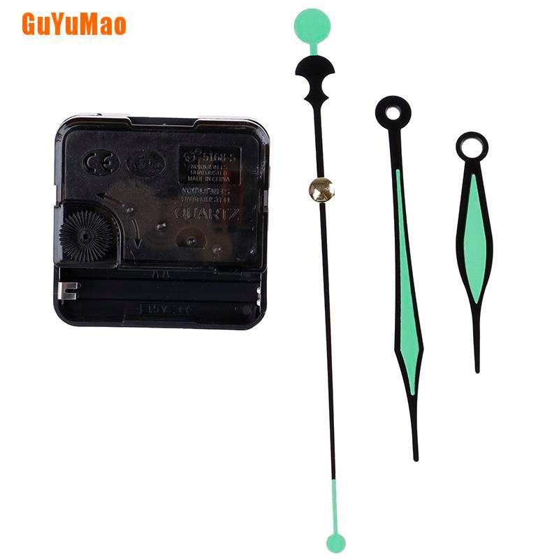 [GUYU] 1 Set Silent Quartz Clock Movement Mechanism DIY Kit Battery ...