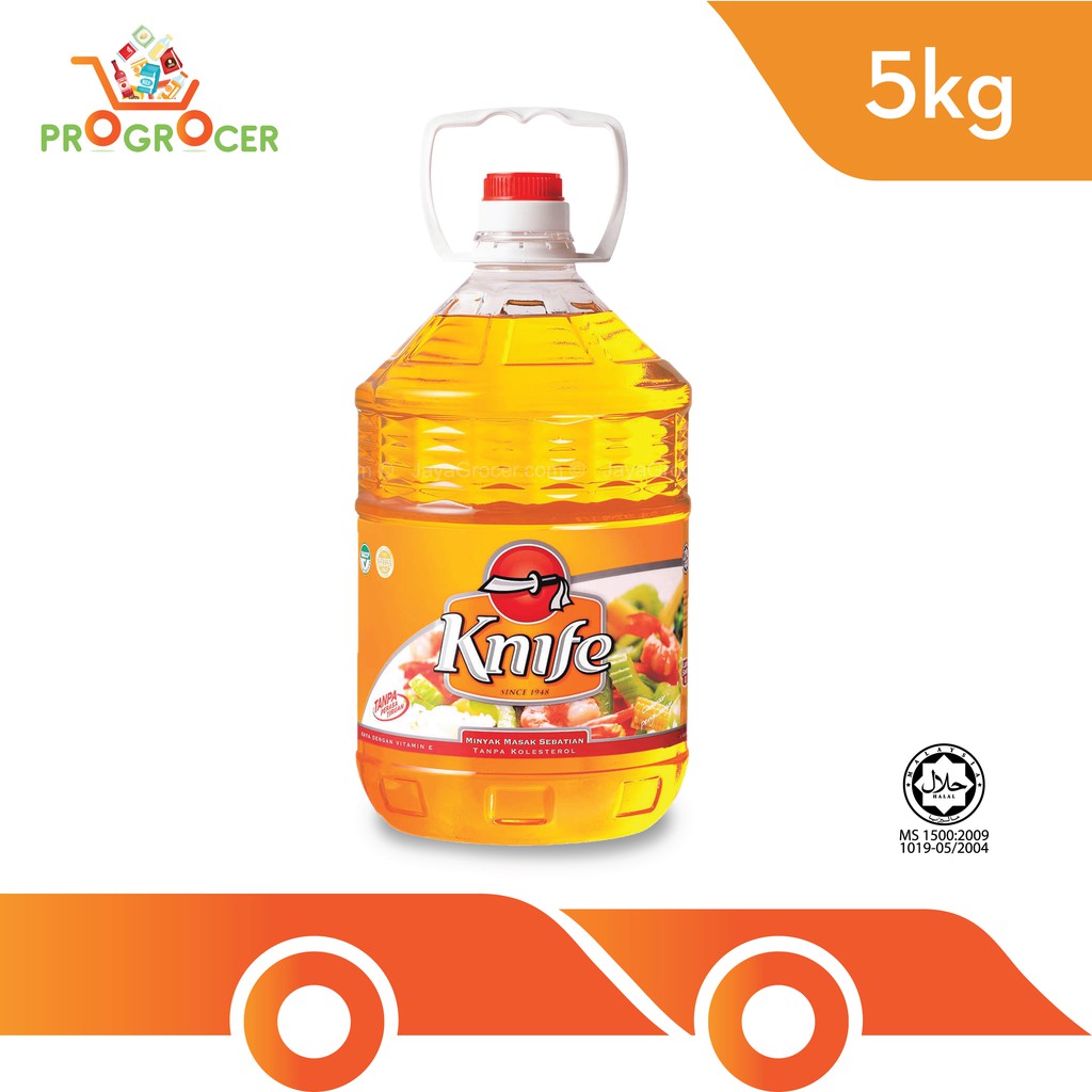 KNIFE Cooking Oil 5KG Shopee Malaysia