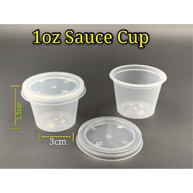 1oz/25ml disposable portable plastic cups food