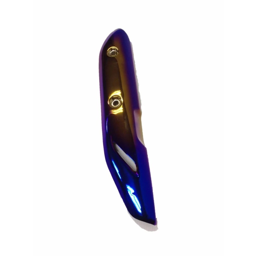 Exhaust Heat Guard W110iNew Two-Tone Gold-Titanium (Link Force ...