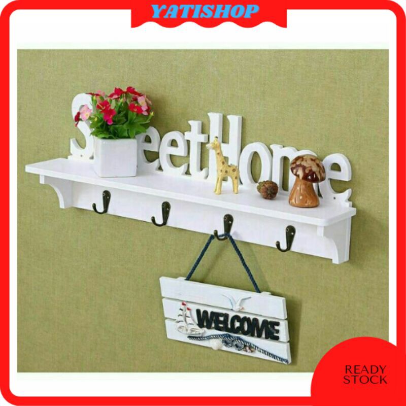Rak kunci key holder penyangkut kunci key rack deco | Shopee Malaysia