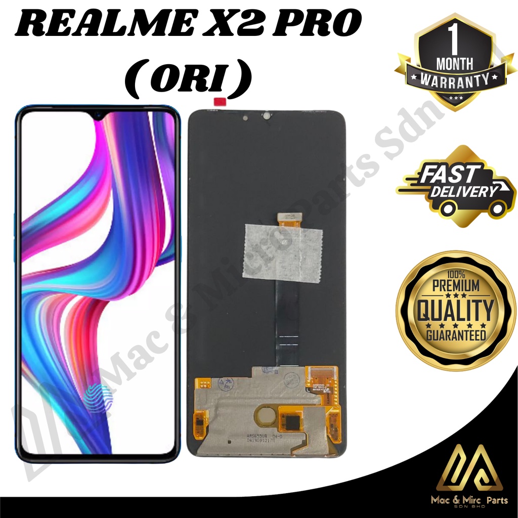 REALME X2 PRO Fullset LCD ORIGINAL Quality Touch Screen Digitizer ...