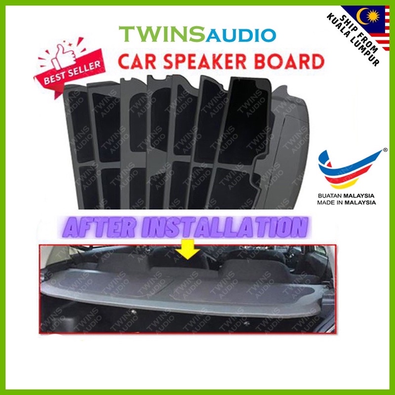Car Rear Speaker Board For Car Perodua Axia 2023 ,Axia Myvi Bezza Viva ...