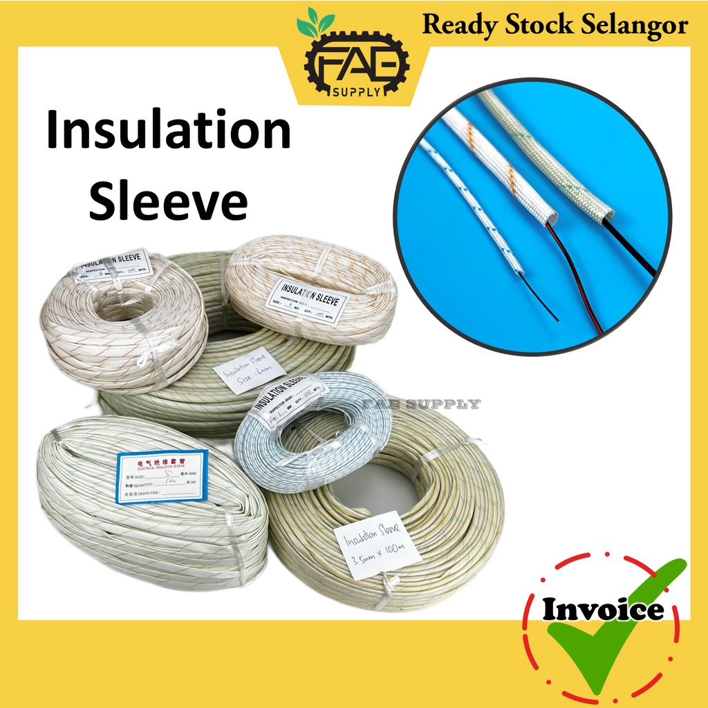 Insulation Sleeve roll type cambric tubing Glass Varnish Sleeving cable