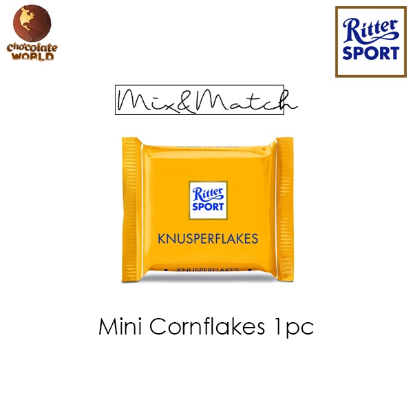 Ritter Sport Mini Cornflakes Chocolate 16.67g (Made in EU) | Shopee ...