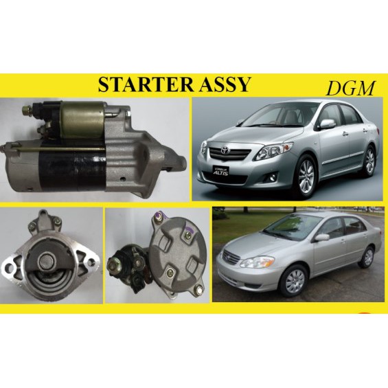 Toyota Corolla Altis Y Starter Assy Recond Shopee