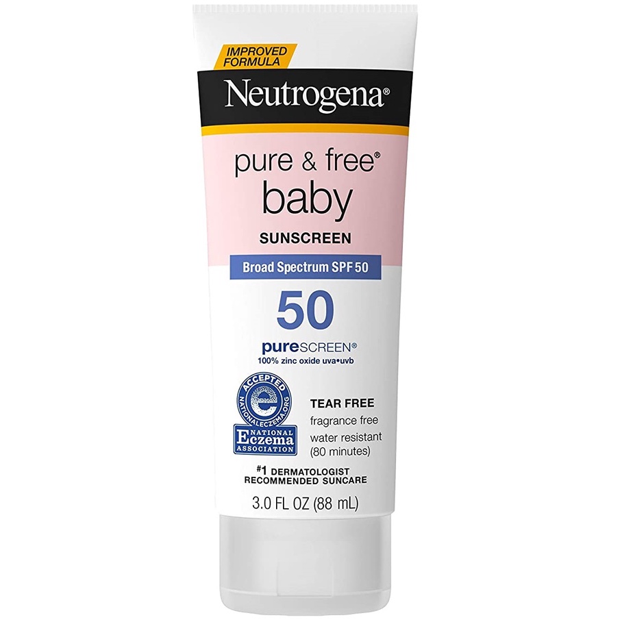 Neutrogena Sheer Zinc Oxide Kids Sunscreen Pure Free Baby