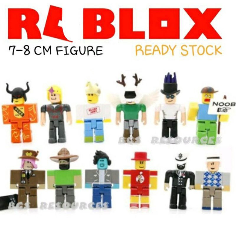 6PCS ROBLOX FIGURES OR 3PCS LOOSE ROBLOX TOY RED HEADSTACK AZUREWRATH ...