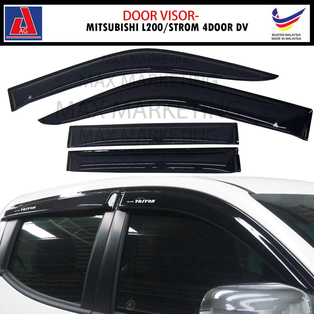 Mitsubishi Storm L200 (3rd Gen) 19962005) AG Door Visor Air Press Wind