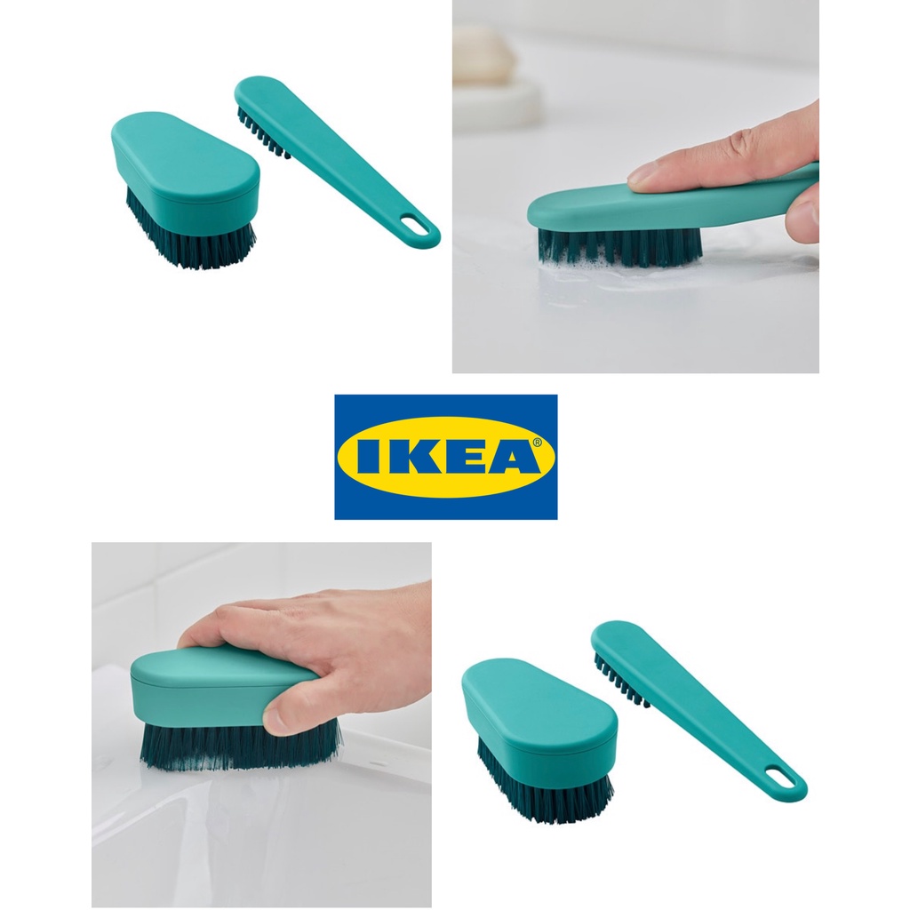 [READY STOCK] IKEA PEPPRIG SCRUBBING BRUSH SET OF 2 BERUS SENTAL TANDAS SINKI IKEA MURAH