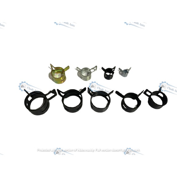 Car Auto Spring Clip For Water Pipe Fuel Line Hose and Air Tube ...