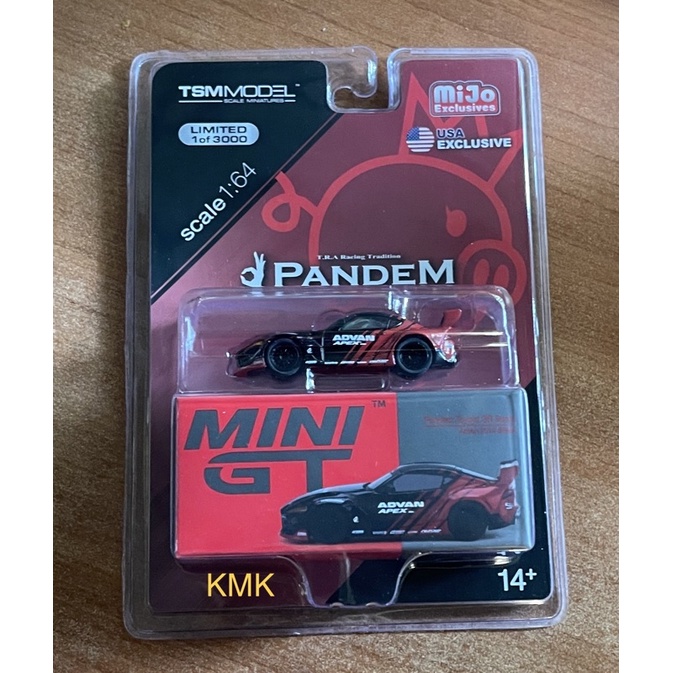MINI GT 207【Pandem おろせる Toyota GR Supra ADVAN 2019 SEMA