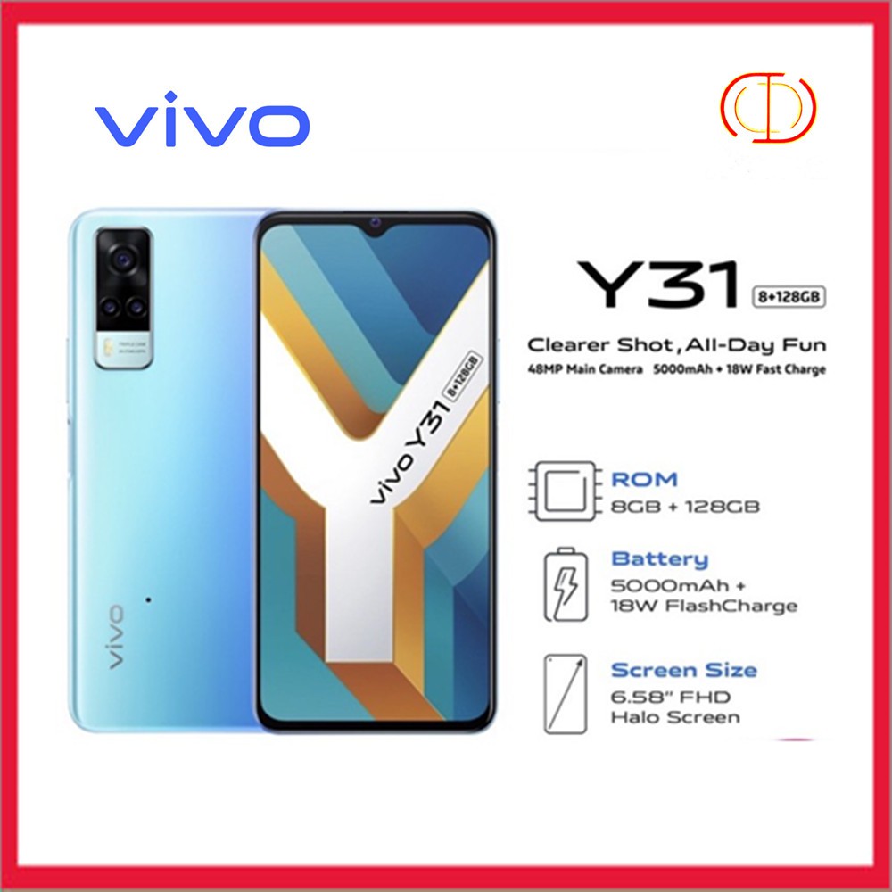 Vivo Y31 8GB Ram +128GB Rom (Original Vivo Malaysia Set) | Shopee Malaysia