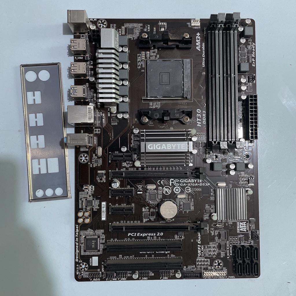 Gigabyte original motherboard GA970ADS3P Socket AM3/AM3+ DDR3 970A