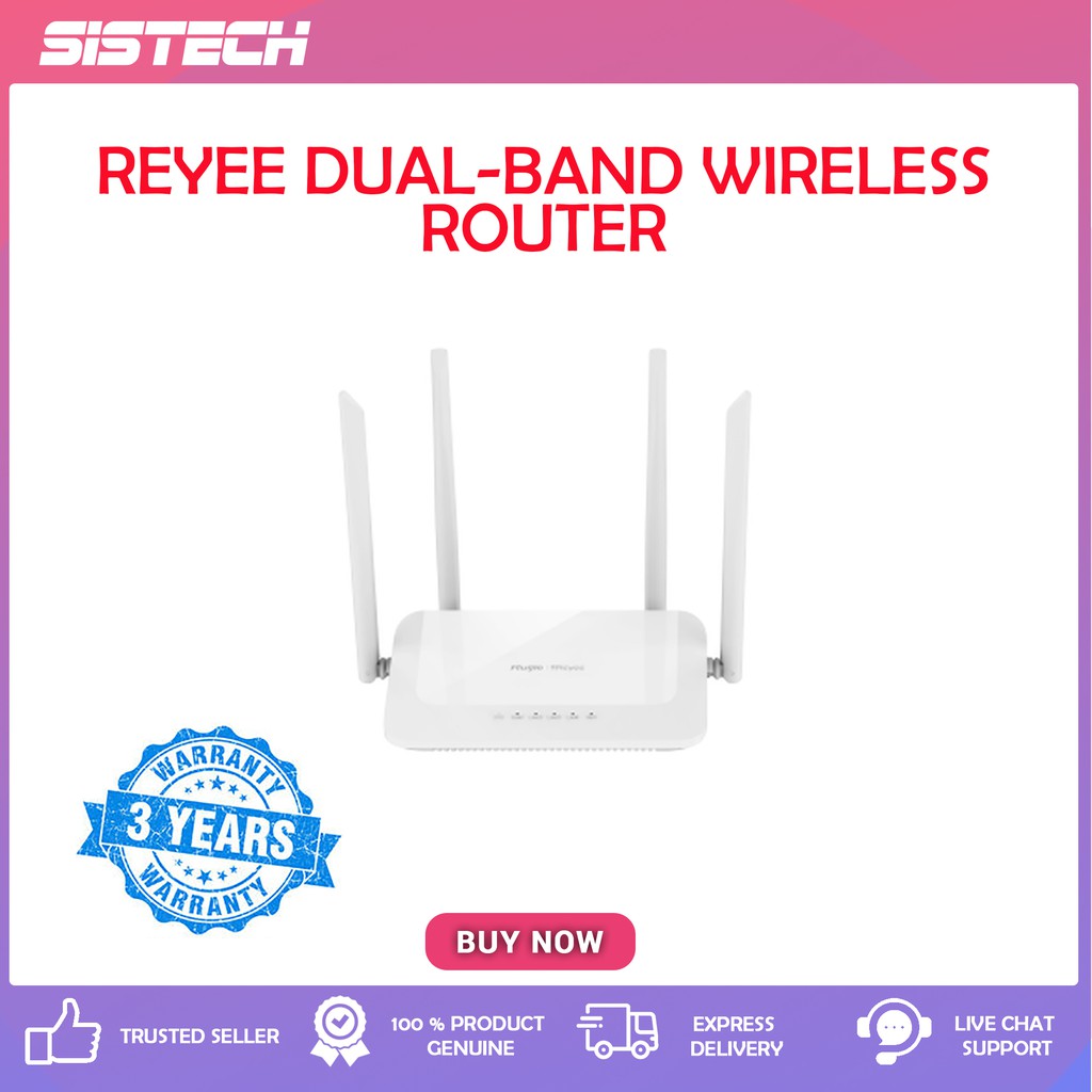 Reyee RG-EW1200 1200M Dual-band Wireless Router Overview Specification ...