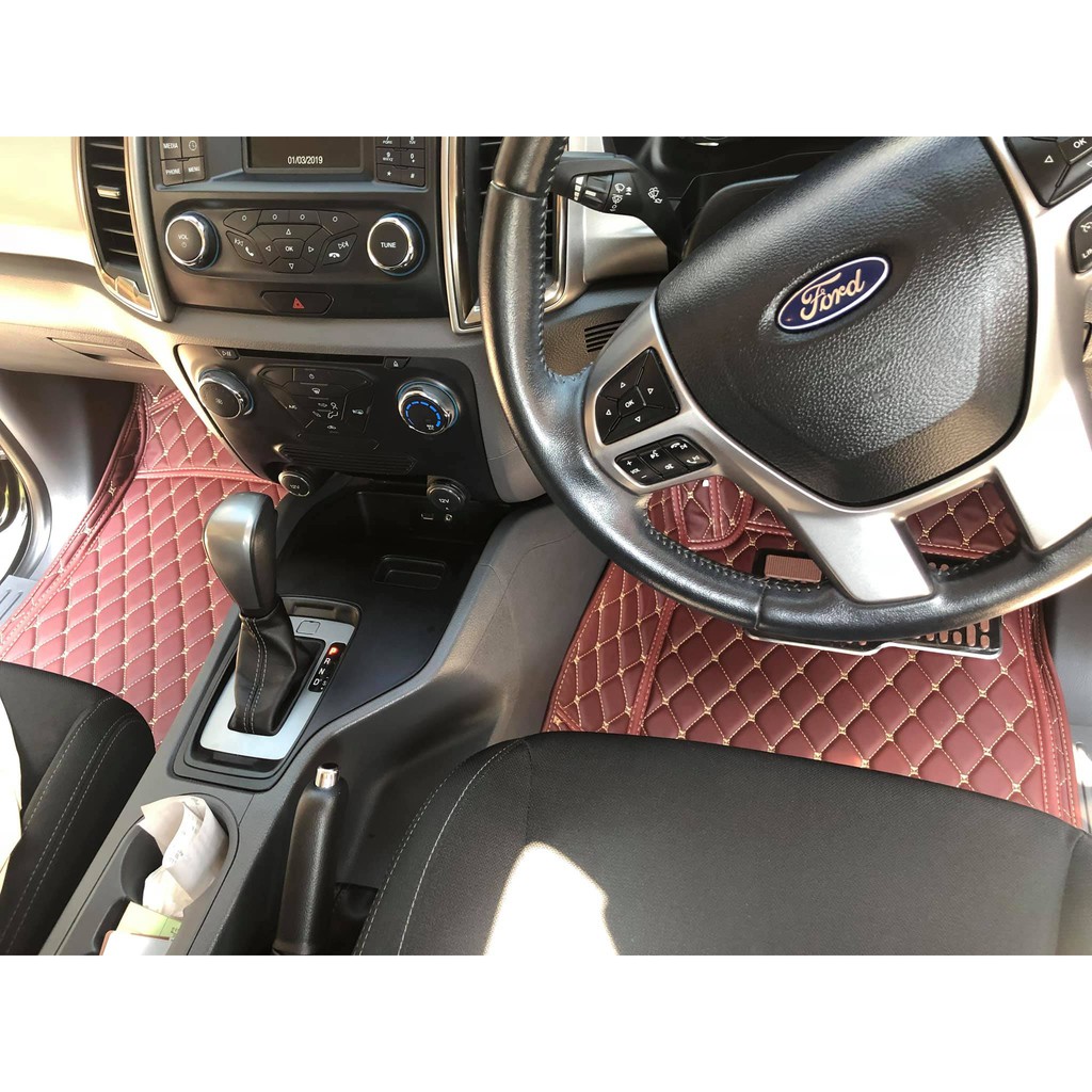 Ford Ranger Cheapest Car Carpet 6D Leather Full Model | Shopee Malaysia