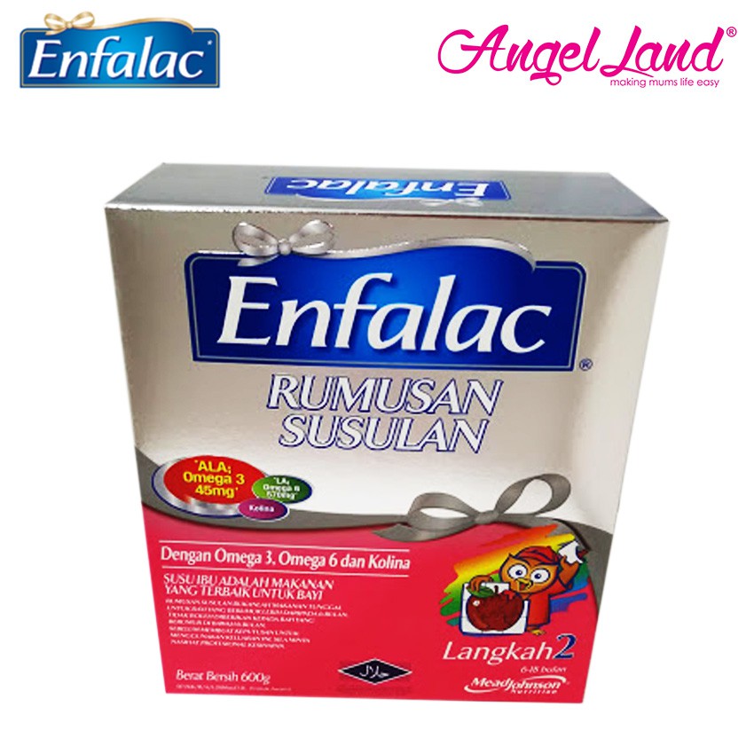 Enfalac Infant Milk Powder Step 2 (618month) 600g Shopee Malaysia