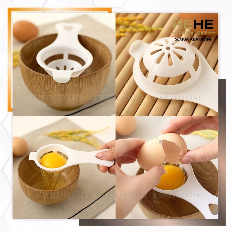 Egg Separator/Egg Yolk Separator/Egg Separator Spoon Shopee Malaysia