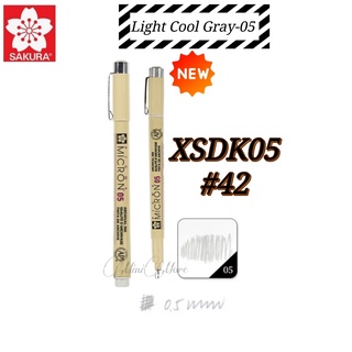 Pigma Cool Gray Micron 05 0.45mm Pen | Sakura #XSDK05-44