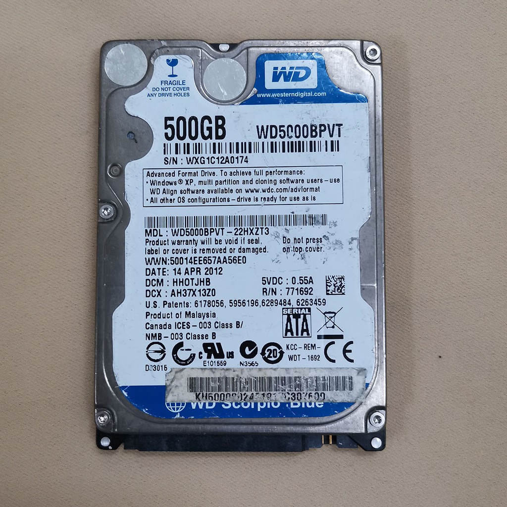 Wd5000lpvt on sale