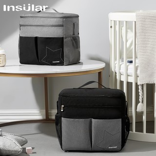 Insular Baby Diaper Bag Fashion Nappy Stroller Bag Organizer Pouch