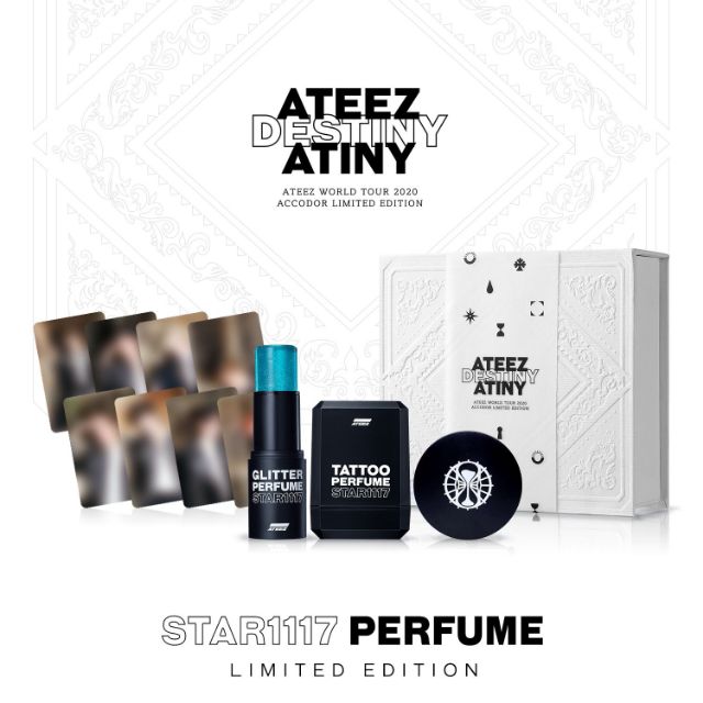 Ateez Star1117 shops Perfume Set