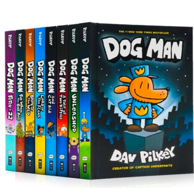 Dog Man Books Series 18 (8Books) Shopee Malaysia