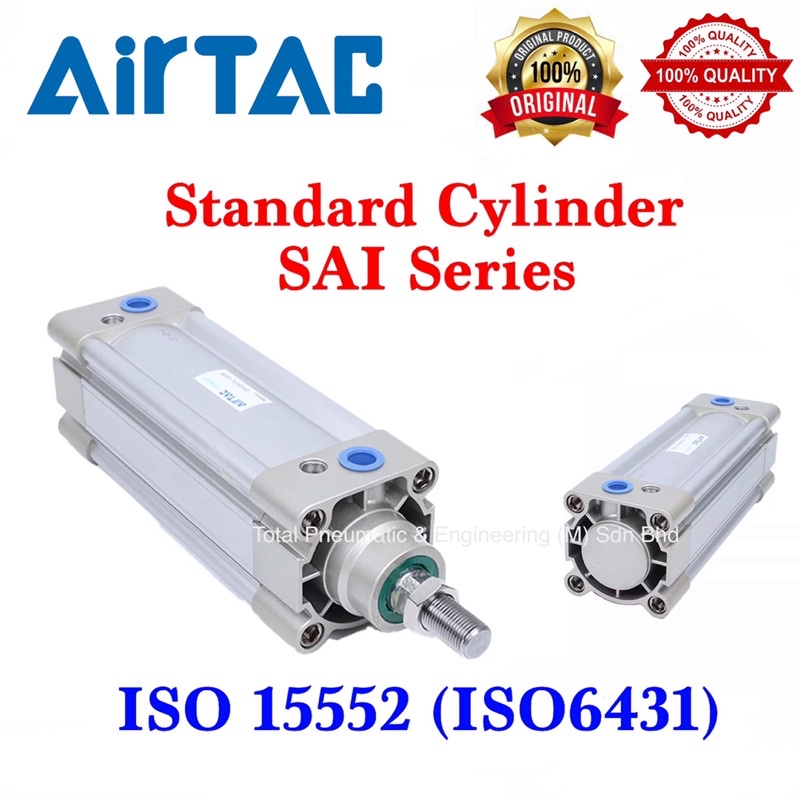 AirTAC SAI Series ISO15552 (ISO6431) Standard Pneumatic Air Cylinder