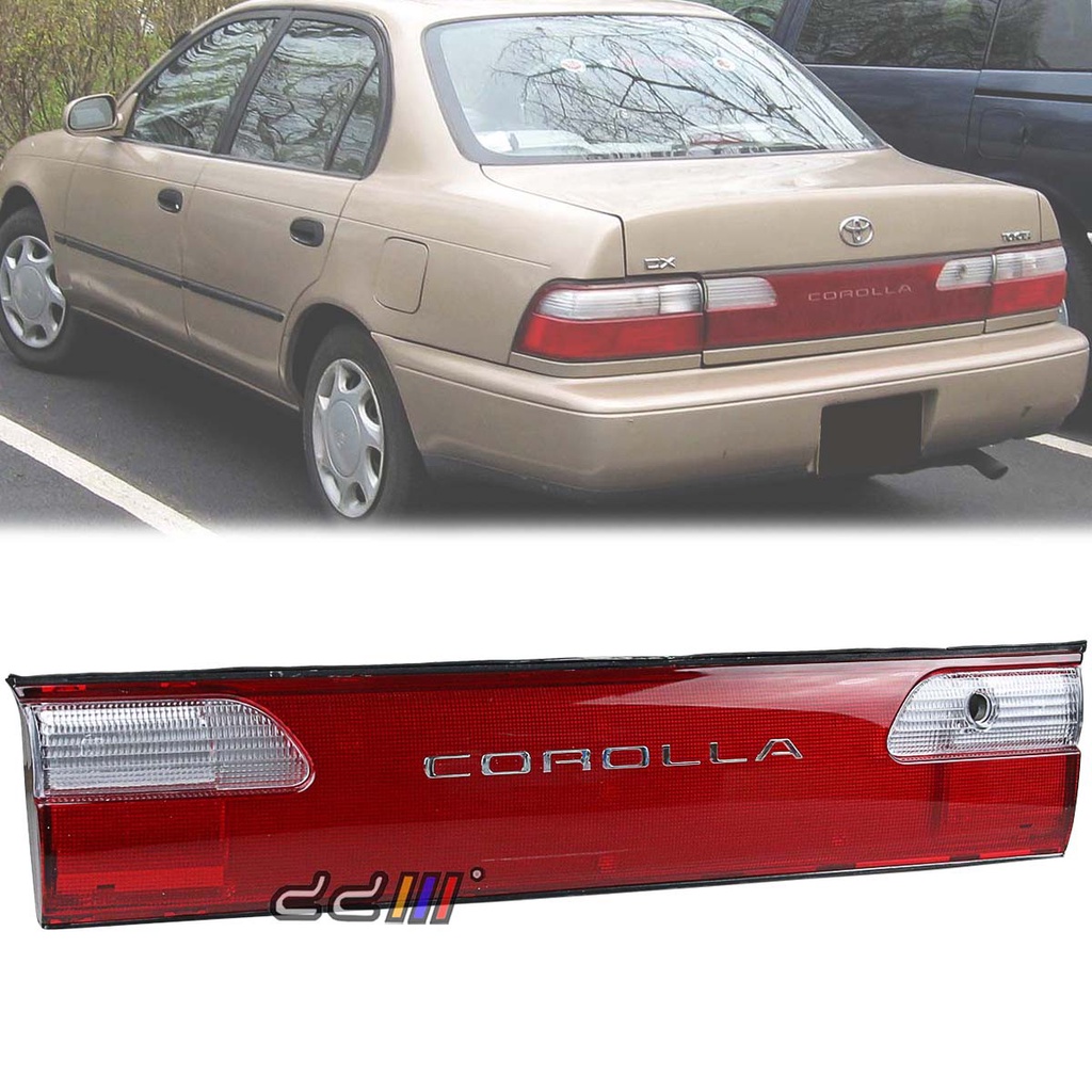 [USDM] Ready Stock Rear Reflector Panel Garnish For Toyota Corolla ...