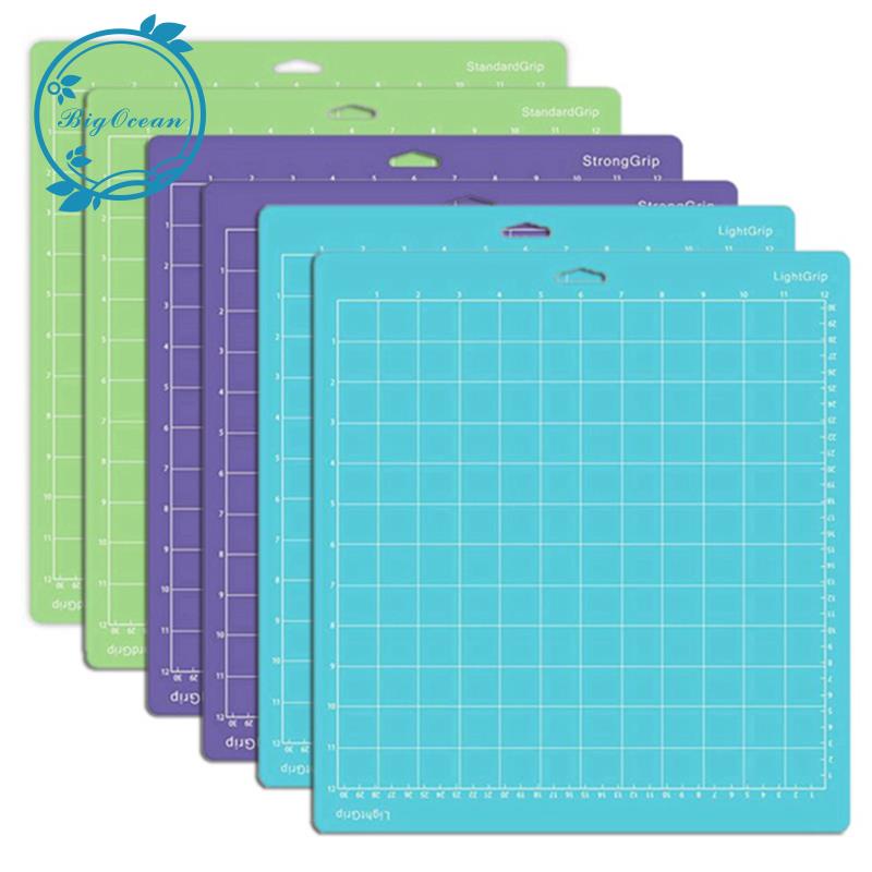 NICAPA Schneidematten 30,5x30,5cm Light Grip - 3er Set Für Cricut Plotter