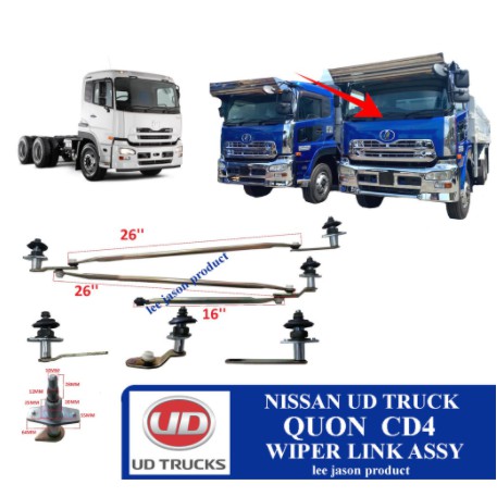 NISSAN UD TRUCK QUON CD4 WIPER LINK ASSY | Shopee Malaysia