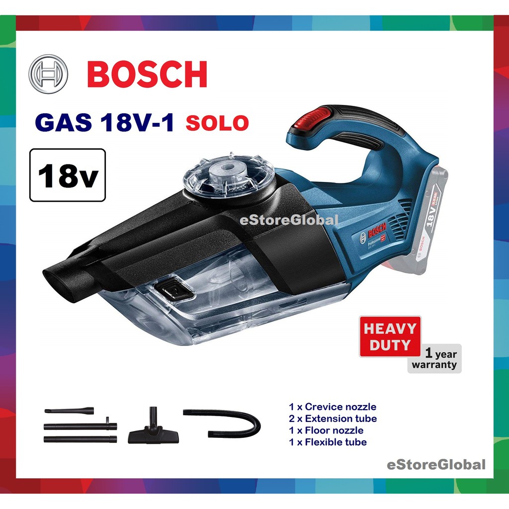 Bosch Gas 18v 1 Cordless Vacuum Cleaner Vakum Shopee Malaysia