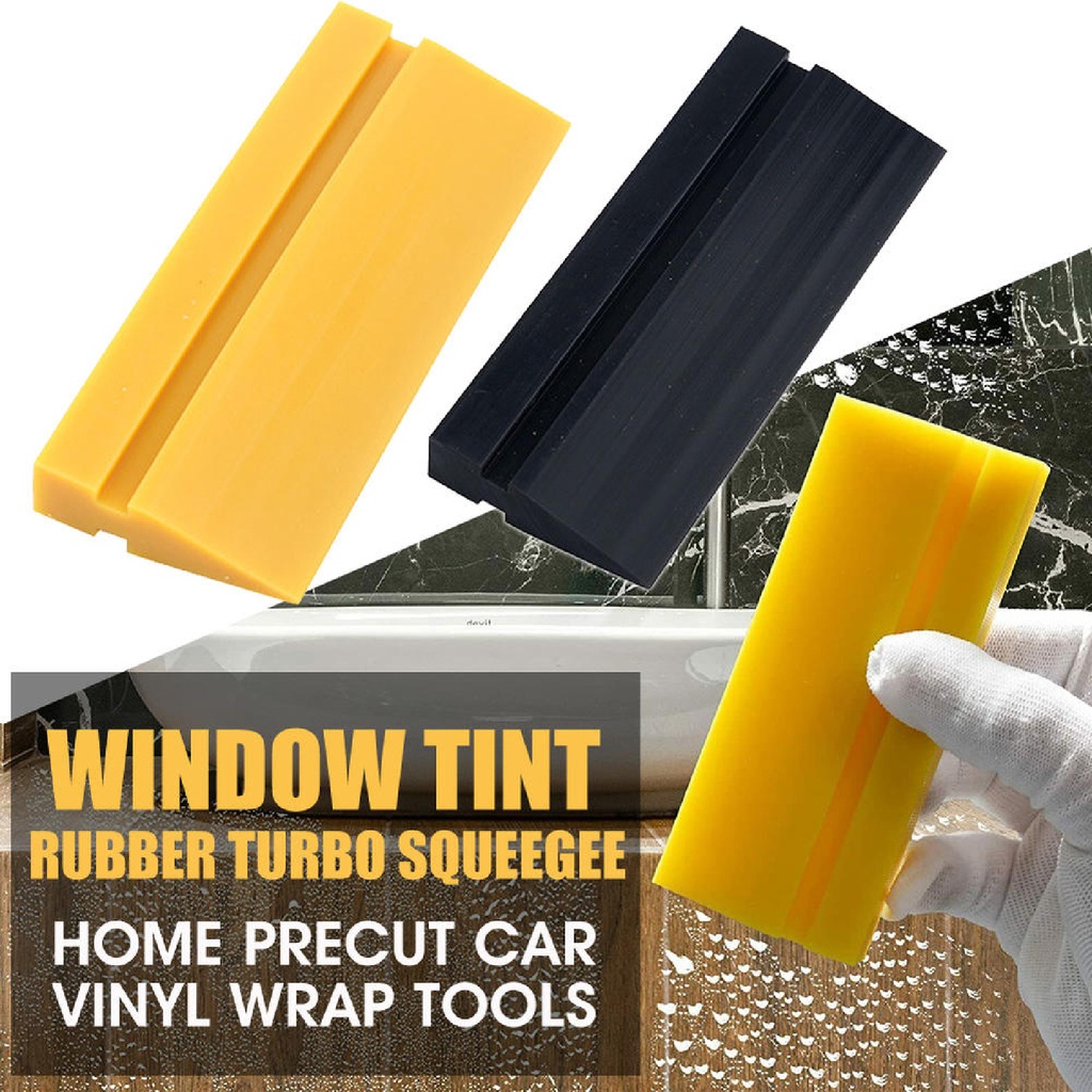 AT285 Rubber Squeegee Soft Turbo Squeegee Blade VBar Edge Shopee