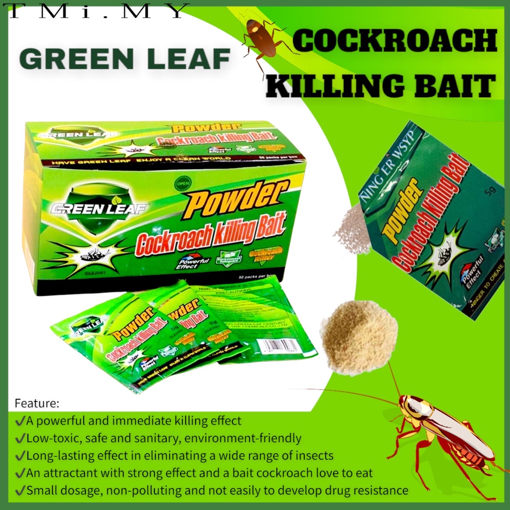 Lipas & semut Serbuk Umpan (sampai mati)/ Cockroach and Ants killing ...
