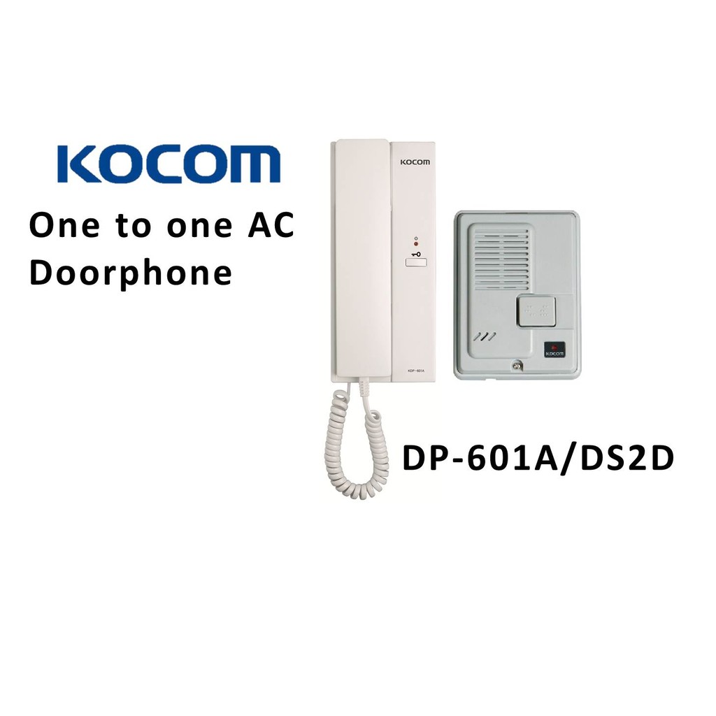 KDP601A DP601A/DS2D 1 to 1 DoorPhone Shopee Malaysia
