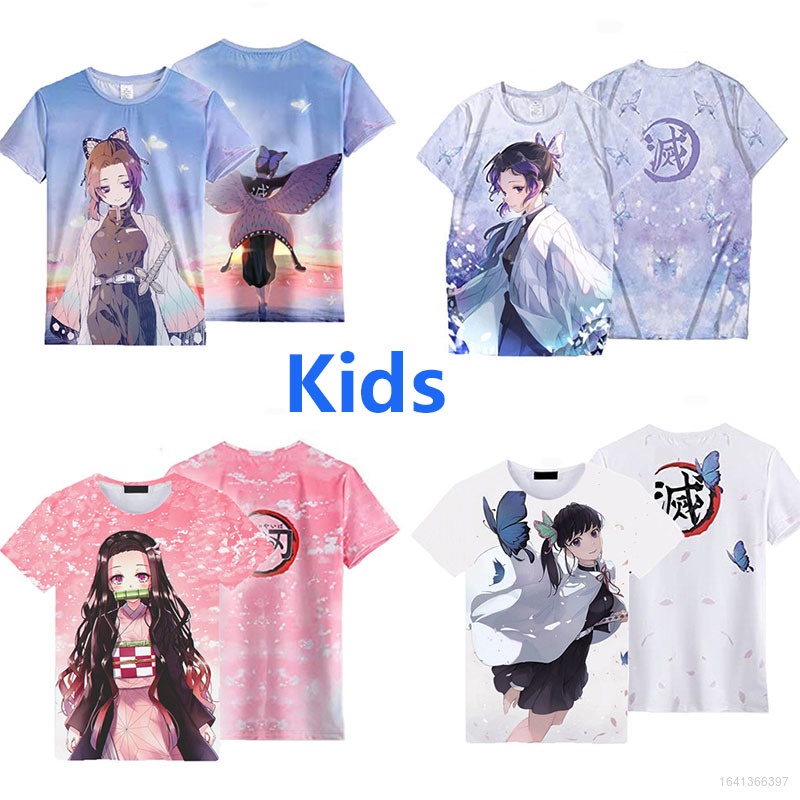 T-shirt Manches Courtes Enfant Style Kpop Demon Hunters - 100% Polyester - Coupe Décontractée Unisexe - 11