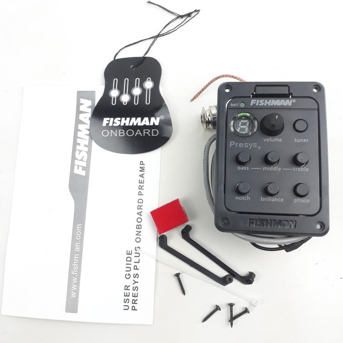 Preamp Acoustic GUITAR EQUALISER GUITAR ACCOUSTIC FISHMAN PRESYS PLUS