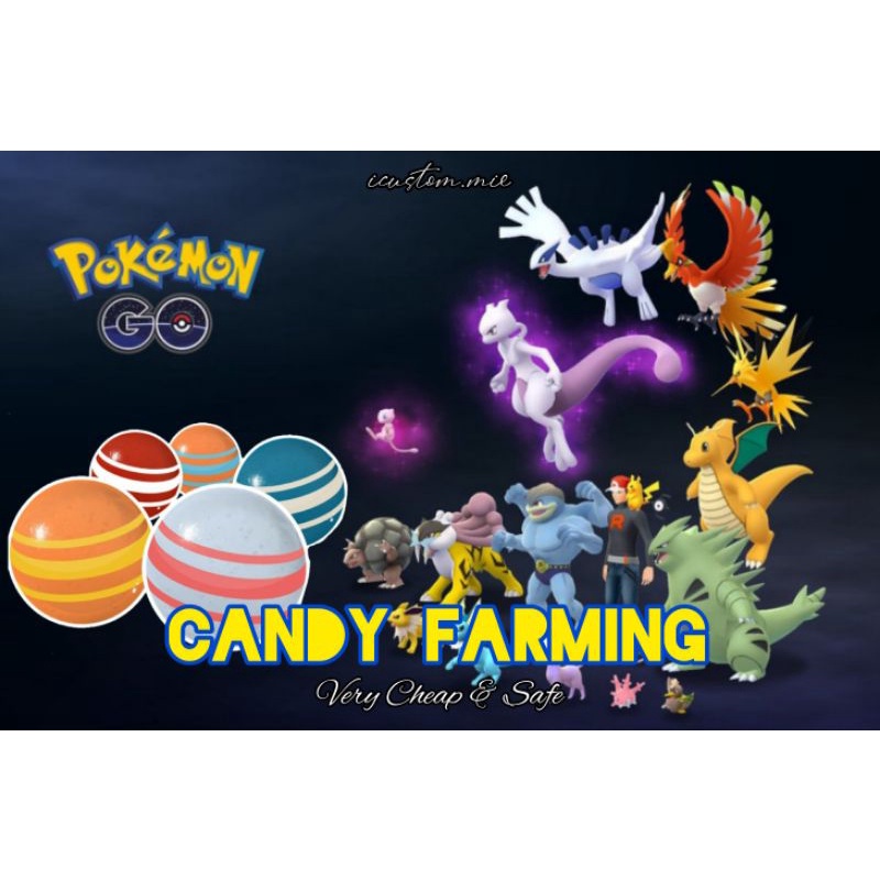 Pokemon Go Candy Farming Service Shopee Malaysia