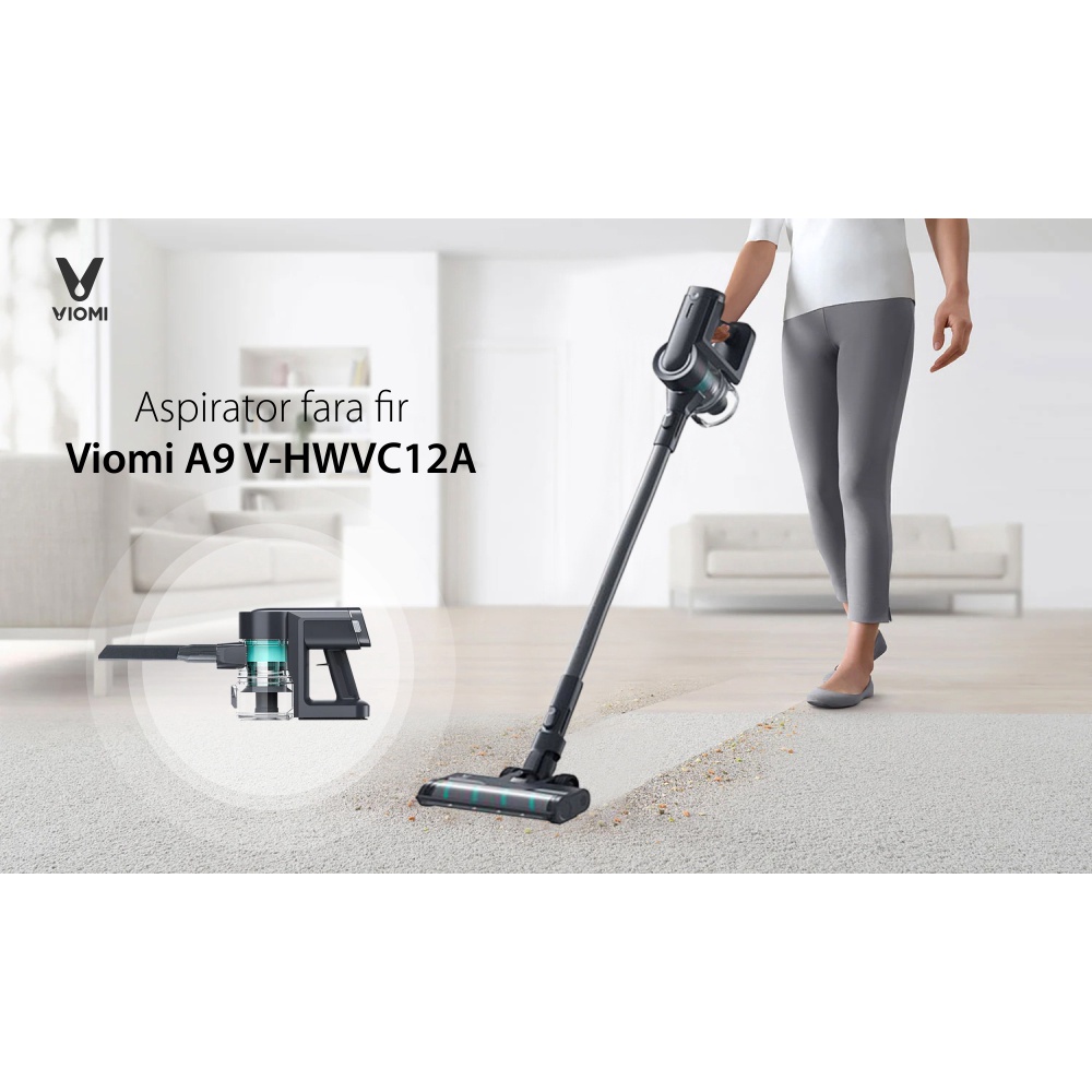[Ready Stock] Viomi Handheld A9 > Cordless Vacuum Cleaner > Brushless