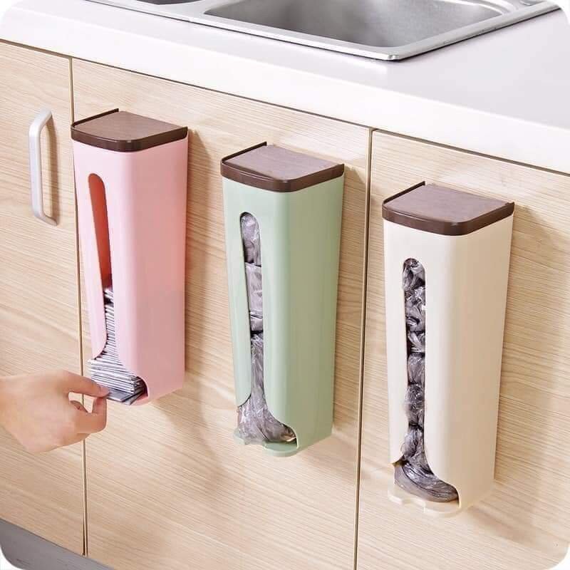 Wall-mounted extraction garbage bag box （buy 1 free 1） | Shopee Malaysia